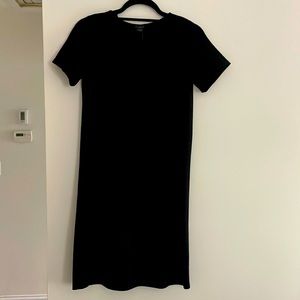 NWT Ann Taylor Black Shirt Dress Size Small P